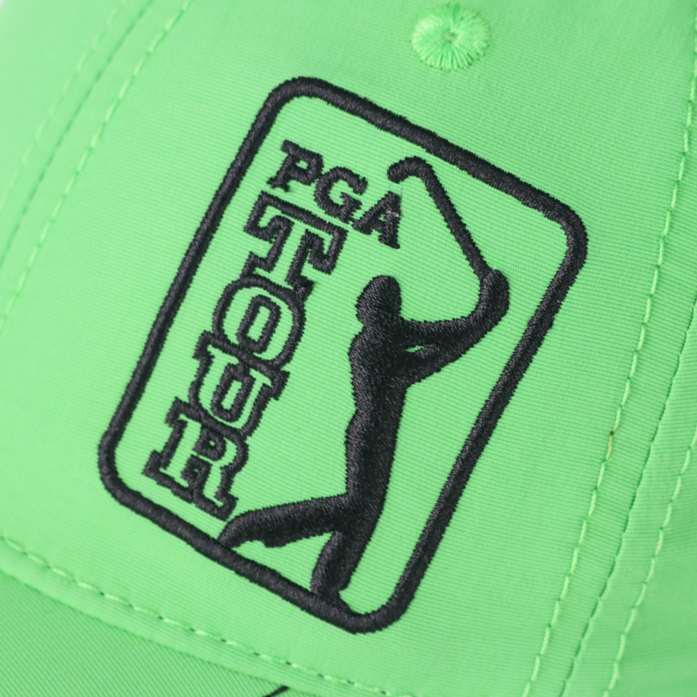 PGA TOUR眉配黑線防潑水帽