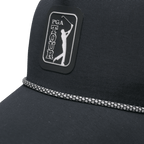 PGA TOUR高爾夫經典球標帽(黑)