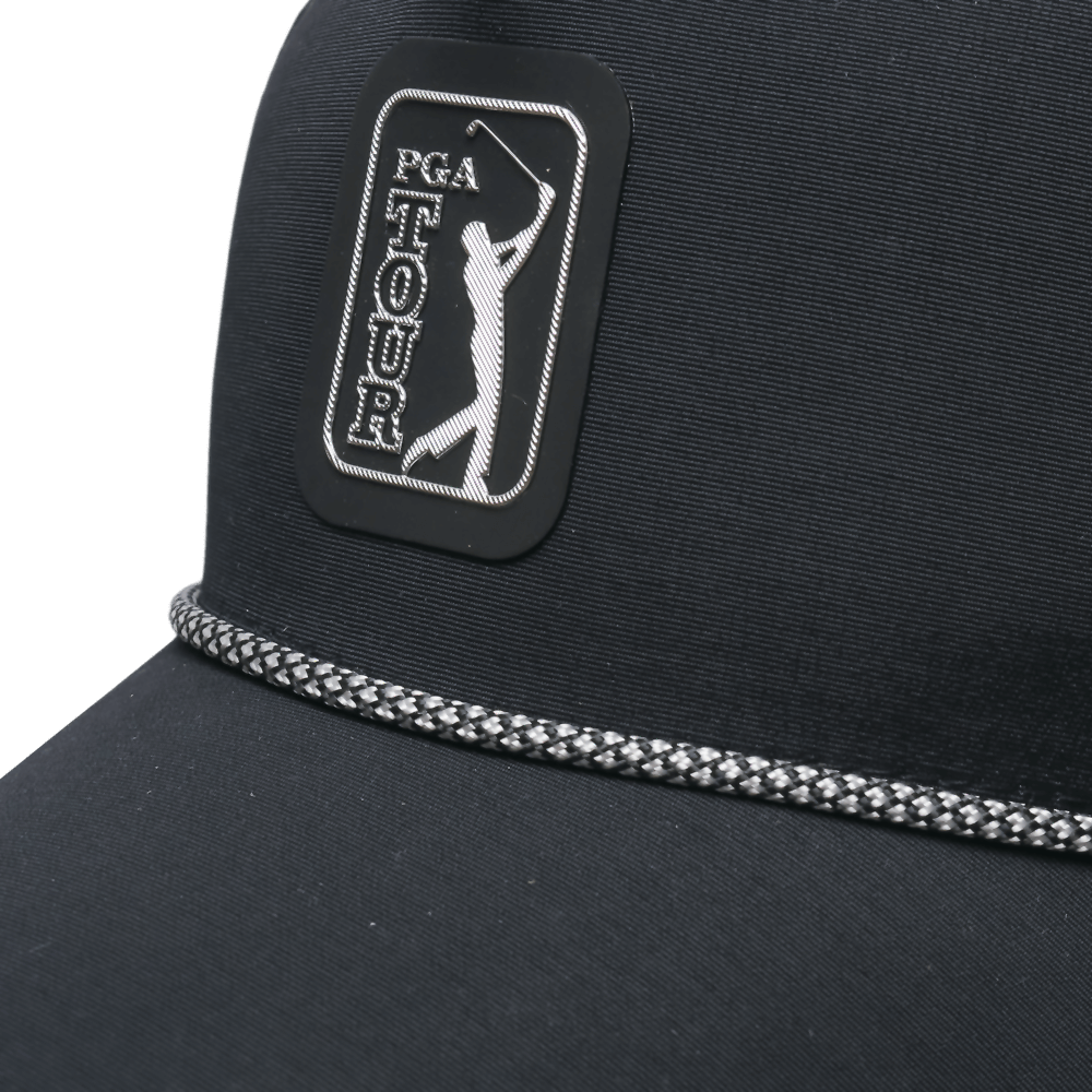 PGA TOUR高爾夫經典球標帽(黑)