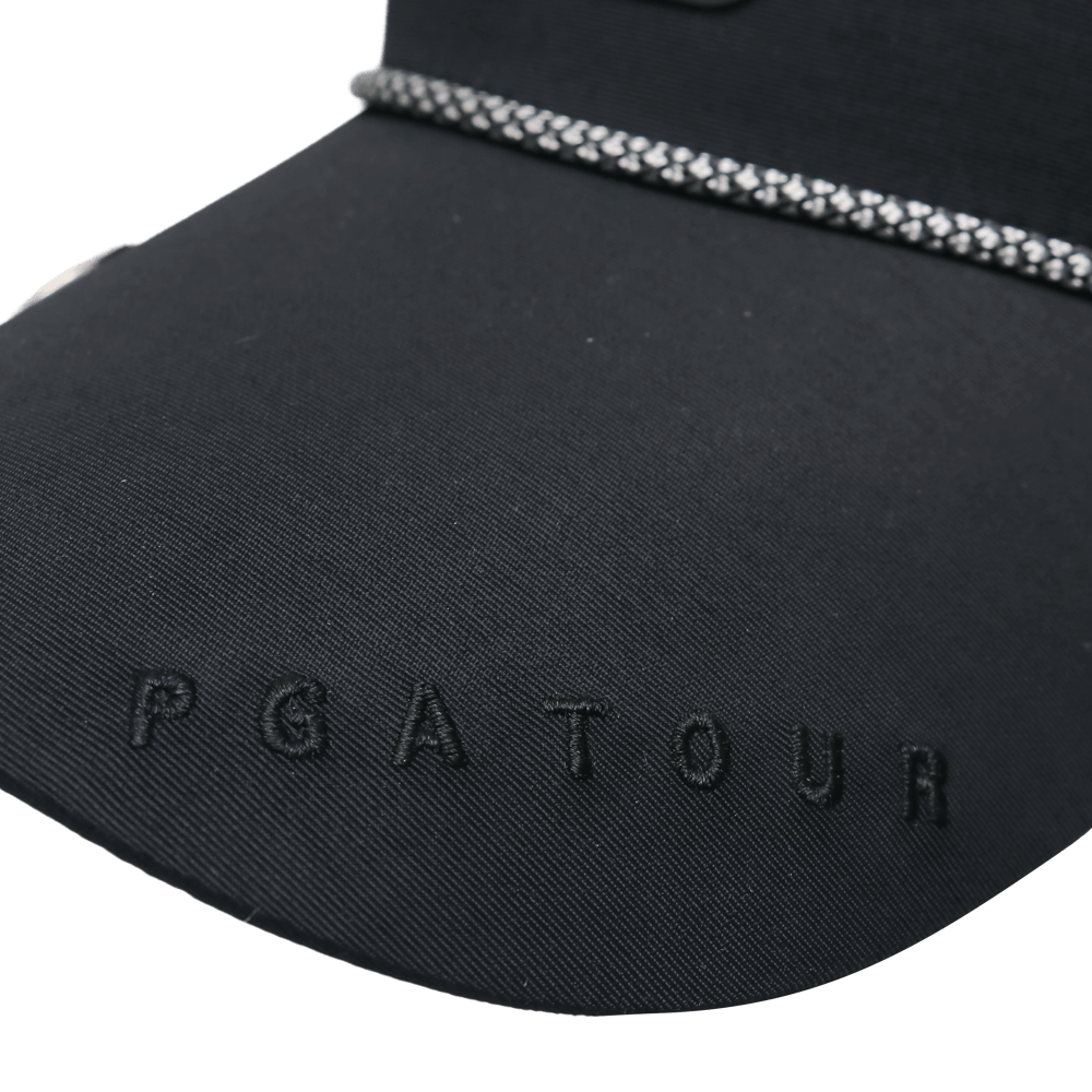 PGA TOUR高爾夫經典球標帽(黑)