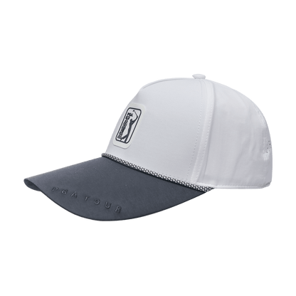 PGA TOUR高爾夫經典球標帽(白)
