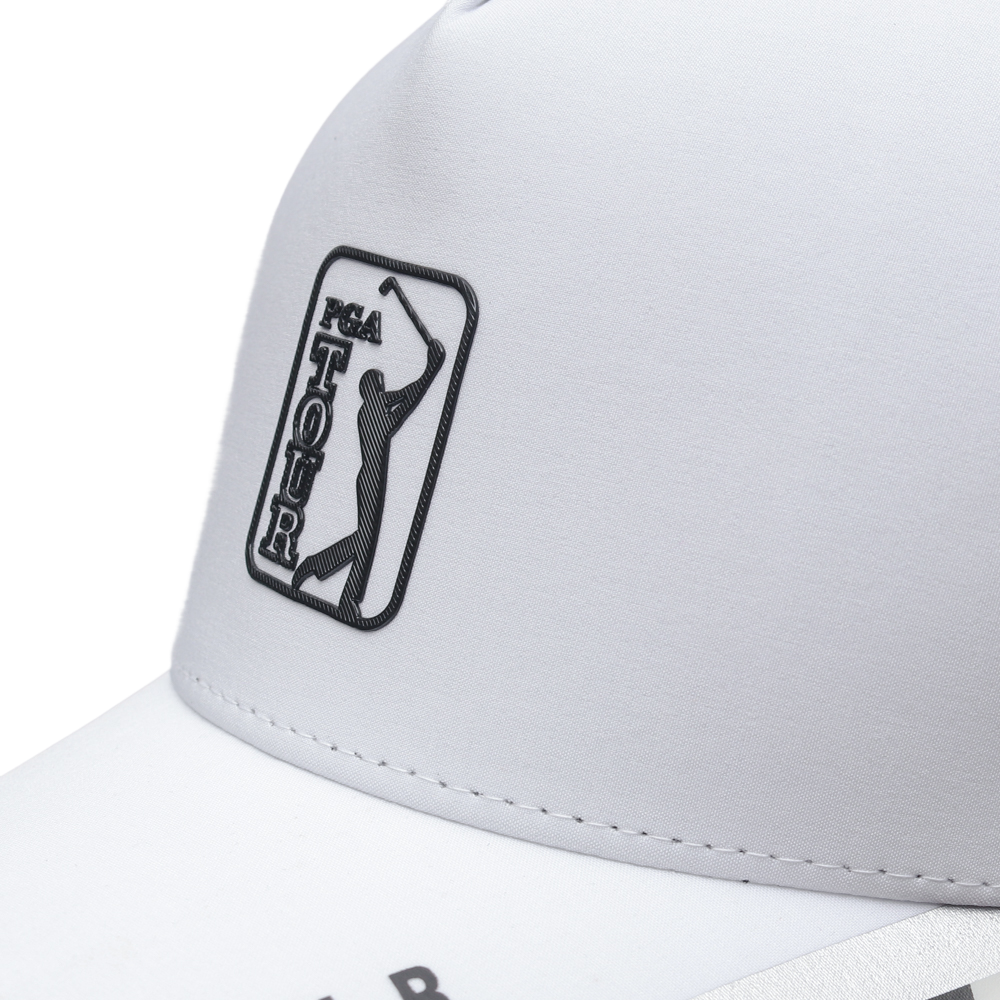 PGA TOUR高爾夫印花球標帽(白)
