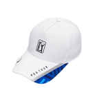 PGA TOUR高爾夫印花球標帽(白)