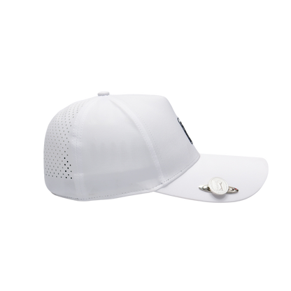 PGA TOUR高爾夫印花球標帽(白)