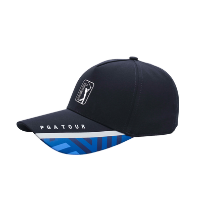 PGA TOUR高爾夫印花球標帽(黑)
