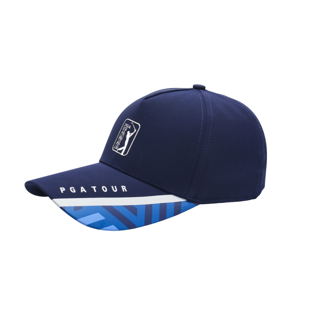 PGA TOUR高爾夫印花球標帽(藏青)