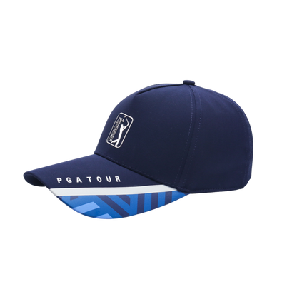 PGA TOUR高爾夫印花球標帽(藏青)