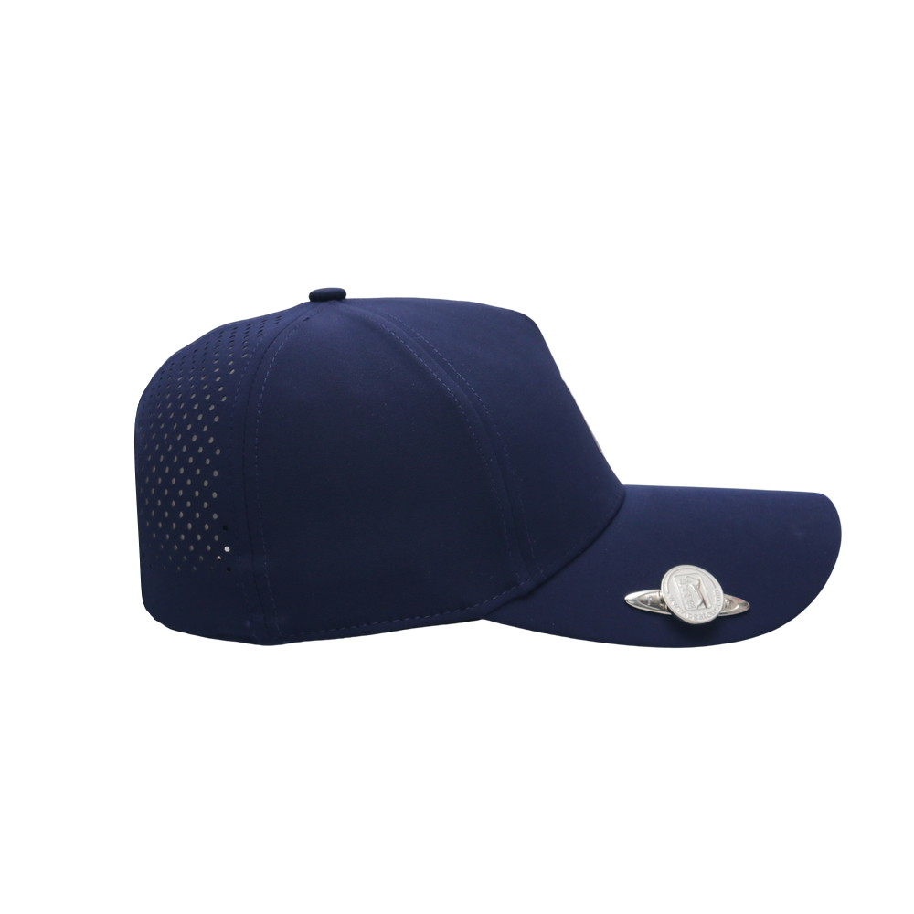 PGA TOUR Golf Ball Marker Cap (Navy Blue)