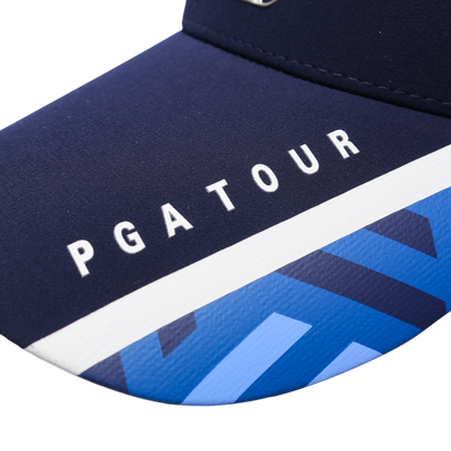 PGA TOUR高爾夫印花球標帽(藏青)
