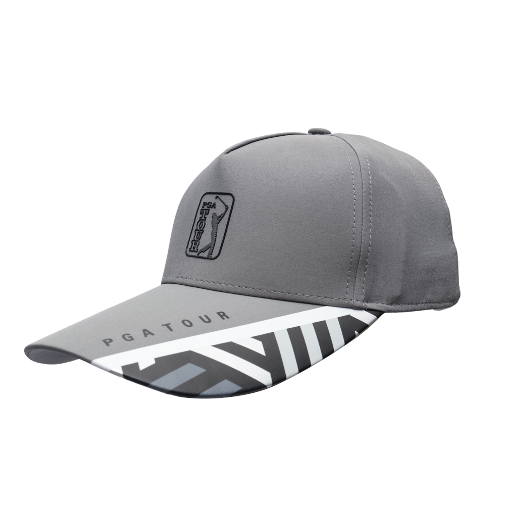 PGA TOUR高爾夫印花球標帽(灰)