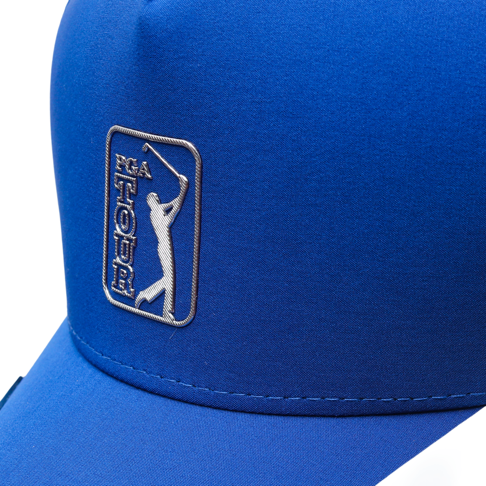 PGA TOUR高爾夫印花球標帽(寶藍)