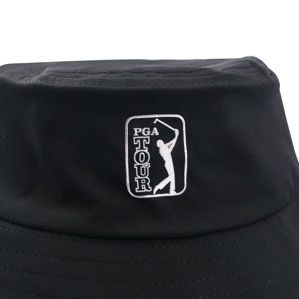 PGA TOUR Adjustable Golf Bucket Hat (Black)