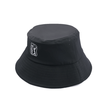 PGA TOUR Adjustable Golf Bucket Hat (Black)