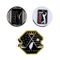 PGA TOUR hexagonal base + double cap clip (black)