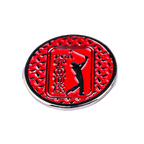 PGA red green base + double hat clip