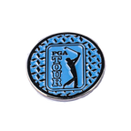 PGA淡藍果嶺底座+雙帽夾