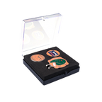 PGA亮橘果嶺底座+雙帽夾