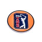 PGA亮橘果嶺底座+雙帽夾