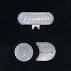 PGA高爾夫指向球標(白)