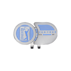 PGA高爾夫指向球標(淺藍)