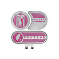 PGA Golf Ball Marker (Magenta)