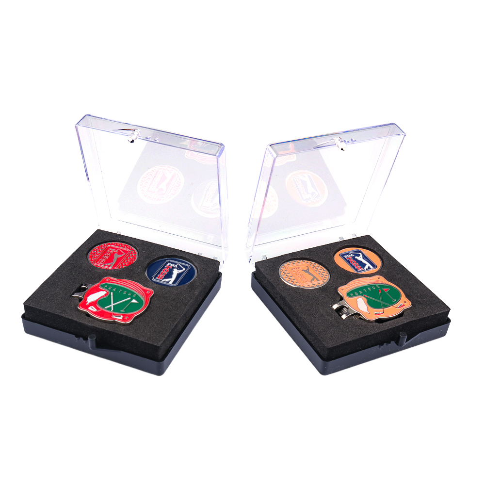 PGA red green base + double hat clip