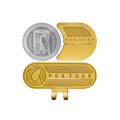PGA Golf Ball Marker (Gold)
