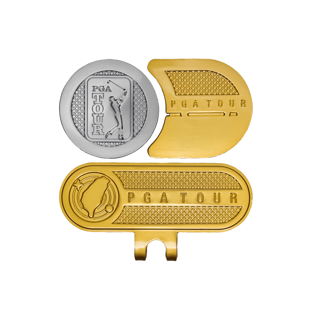 PGA Golf Ball Marker (Gold)