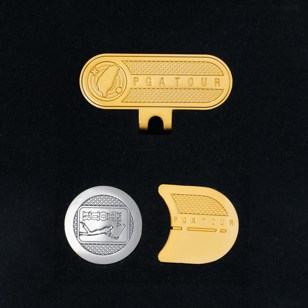 PGA Golf Ball Marker (Gold)