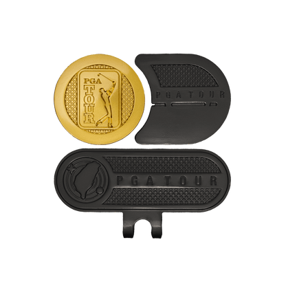 PGA Golf Ball Marker (Black)