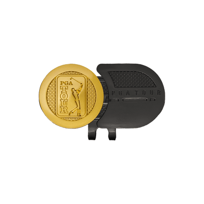 PGA Golf Ball Marker (Black)