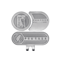 PGA Golf Ball Marker (Silver)
