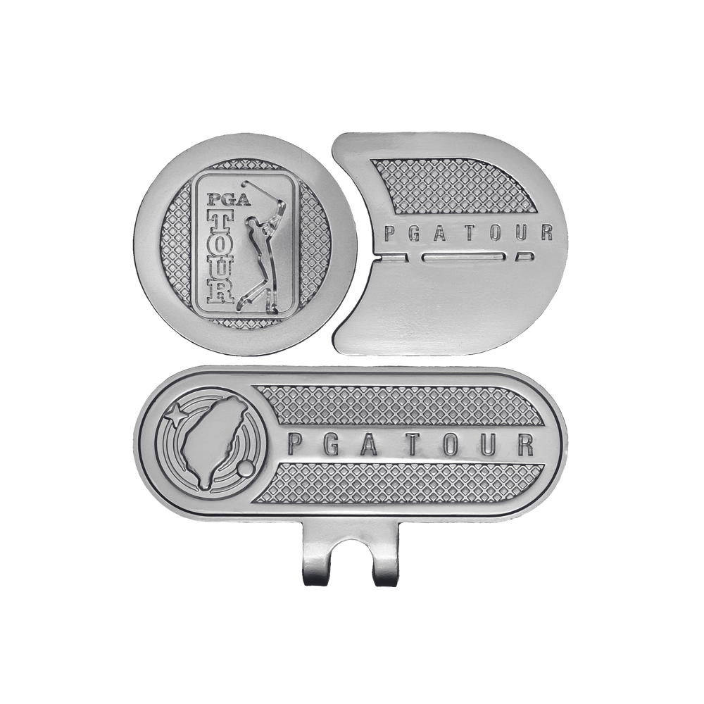 PGA Golf Ball Marker (Silver)