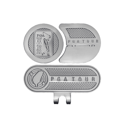 PGA Golf Ball Marker (Silver)