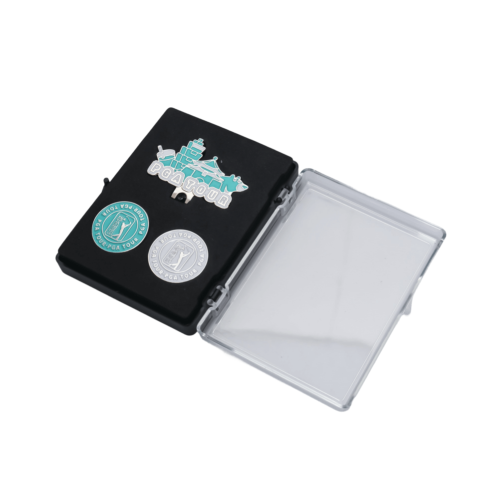 PGA TOUR台灣限定球標帽夾(奶茶)