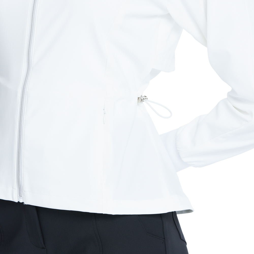 Golf windproof and water-repellent long-sleeved jacket (white)