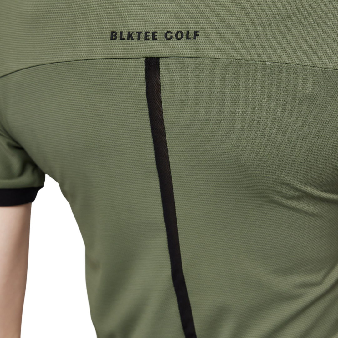 Beaded high-elastic stand-up collar women's short-sleeved top