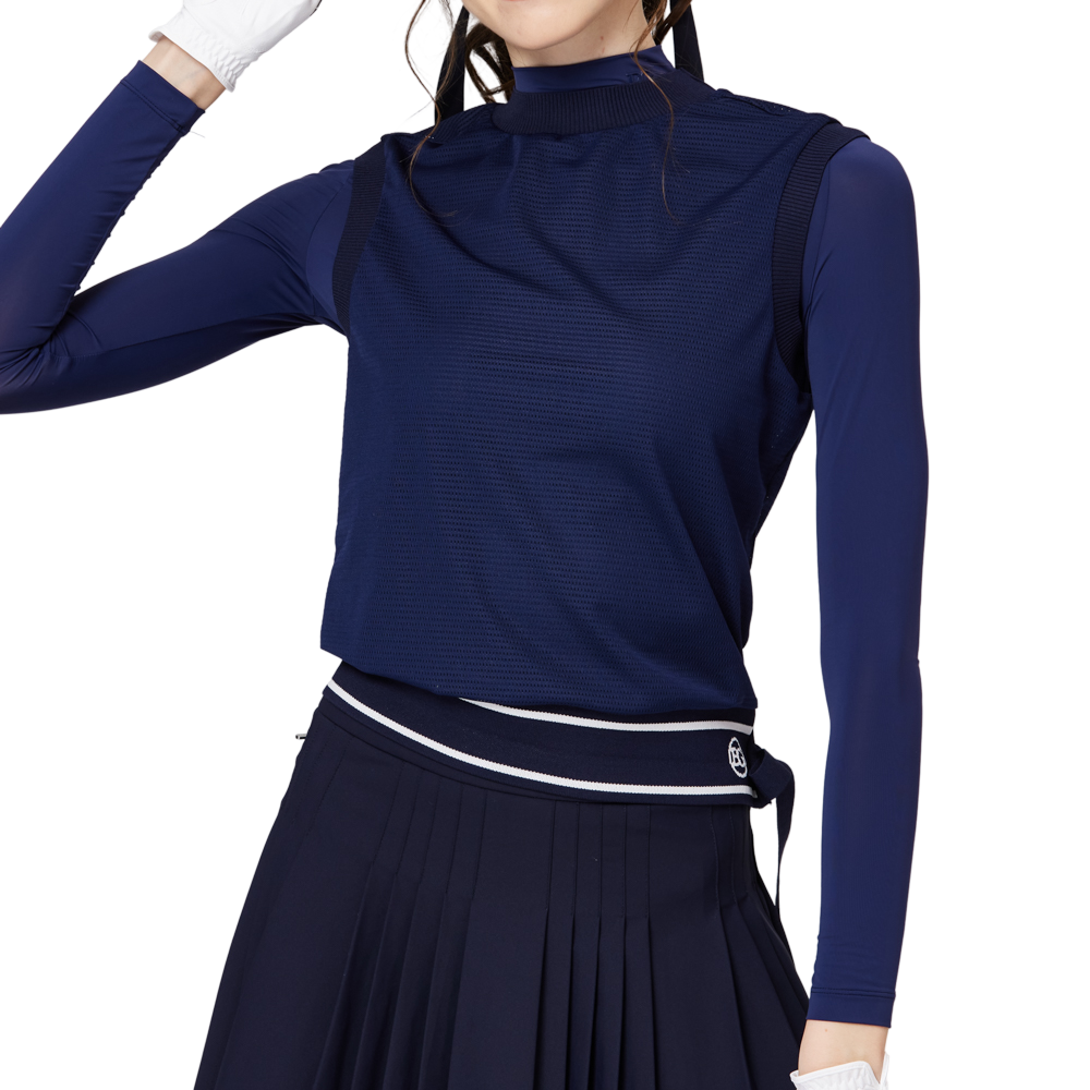 Mesh Faux Two-Piece Sunscreen Ice Silk Sleeve Cover