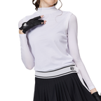 Mesh Faux Two-Piece Sunscreen Ice Silk Sleeve Cover