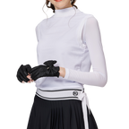 Mesh Faux Two-Piece Sunscreen Ice Silk Sleeve Cover