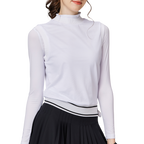 Mesh Faux Two-Piece Sunscreen Ice Silk Sleeve Cover