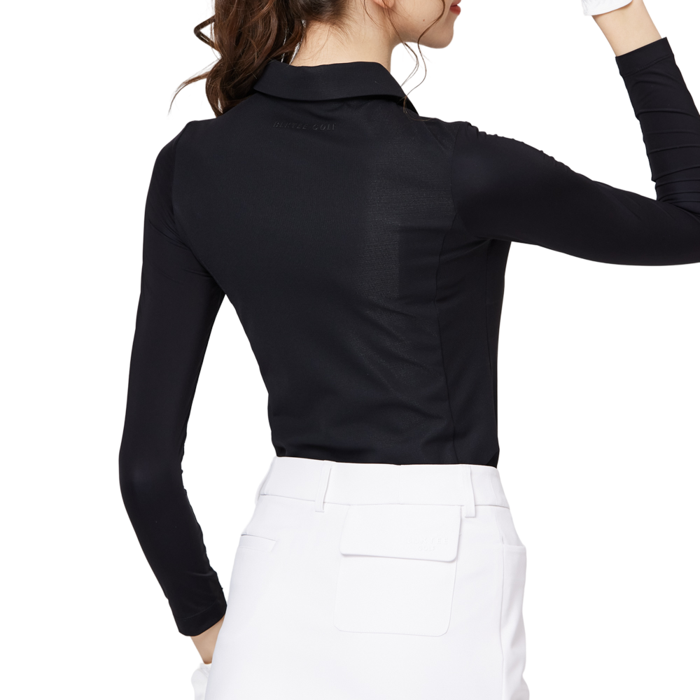 Zippered lapel ice silk sun protection sleeves