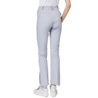 Thin elastic waist split women's trousers