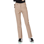 高腰微喇叭女士長褲