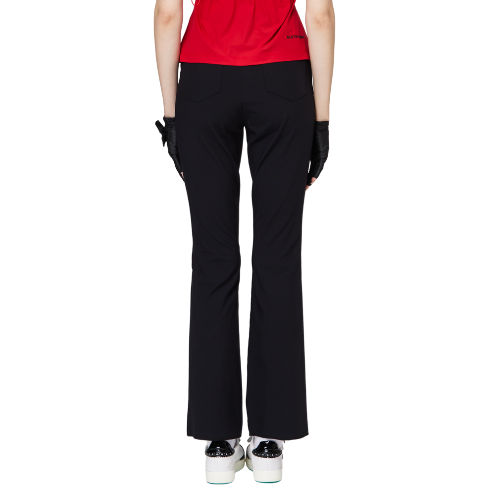High-elasticity flared women's trousers