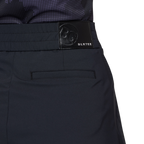 Printed high-waisted A-line women's shorts skirt