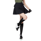 High-waisted women's pleated skirt