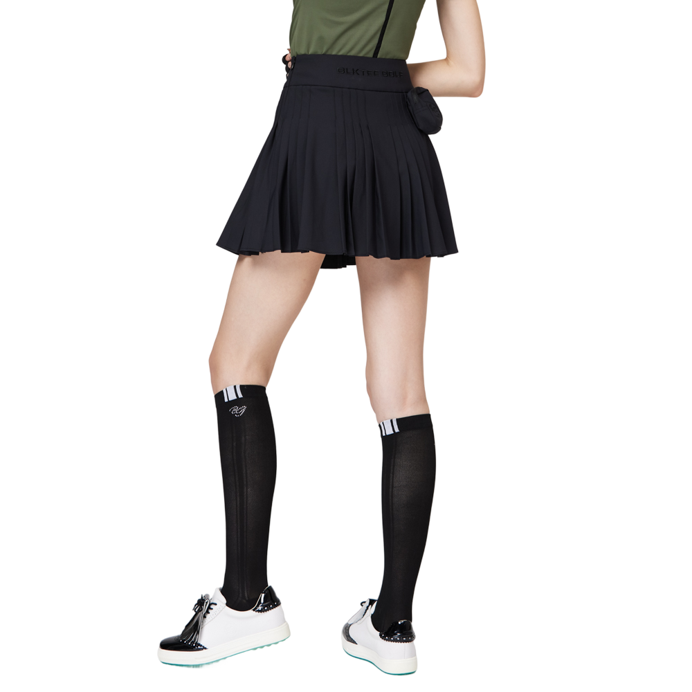 High-waisted women's pleated skirt