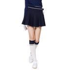 High-waisted women's pleated skirt