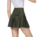 High-waisted women's pleated skirt